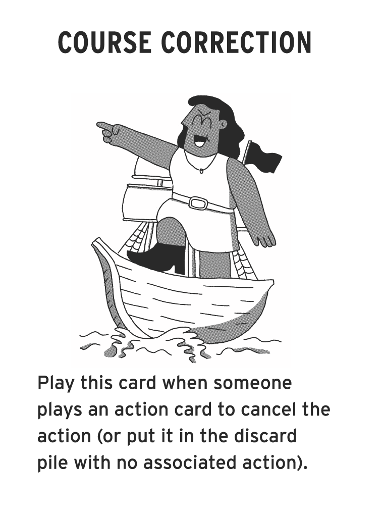 Course Correction Card