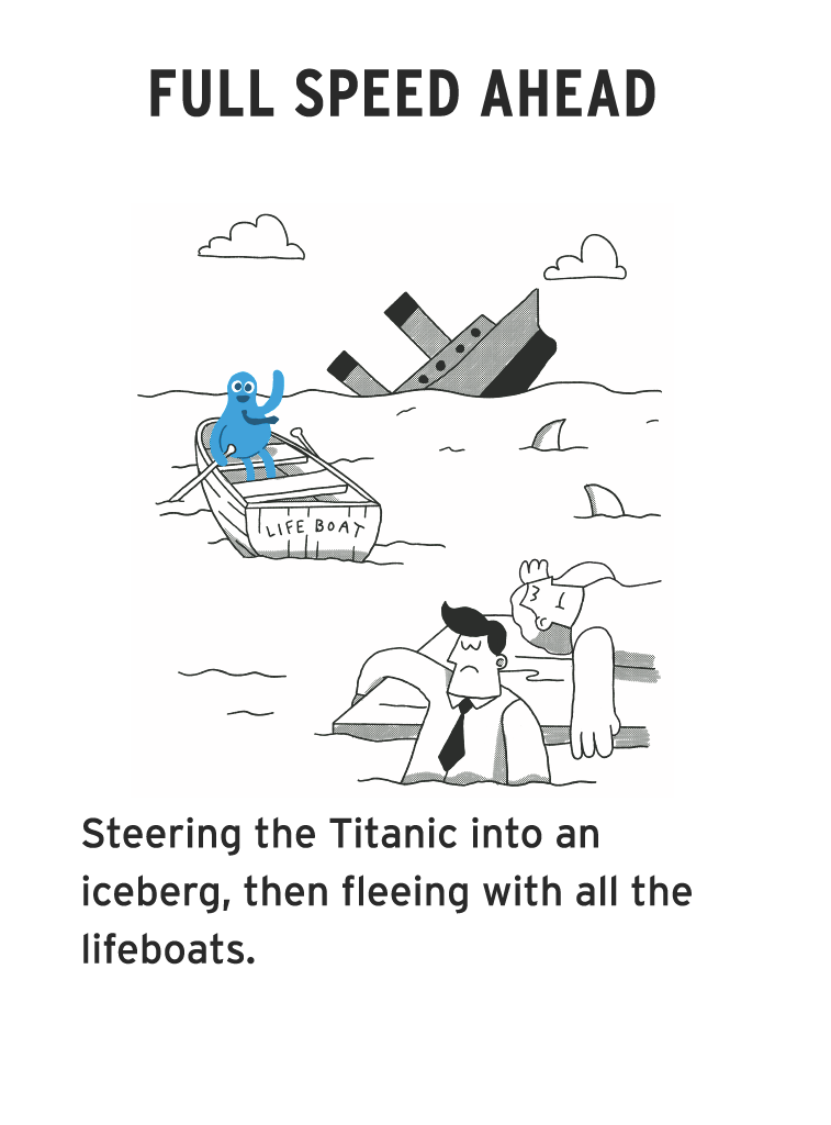 Full Speed Ahead Card