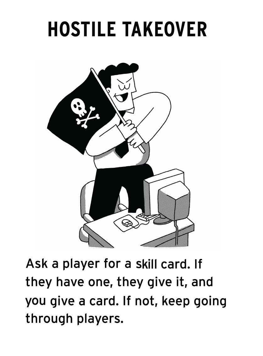 Hostile Takeover Card